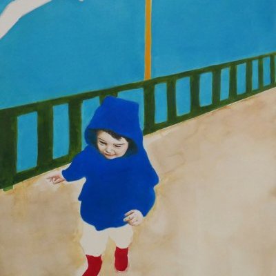 Petit japon bleu 70 x 40