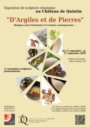 Expo Argile Bretagne chateau de Quintin