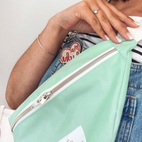 Doumome Sac banane a langer deperlant vert deau