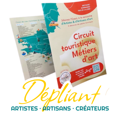 1dépliant artiste artisans createurs grand ouest