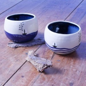 6 mugs marins