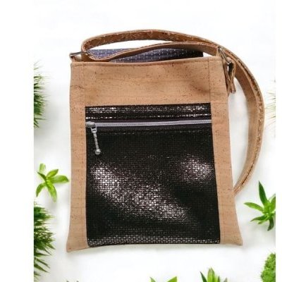 8 pochette bandouliere liege cuir