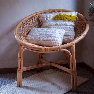 coussin pure laine