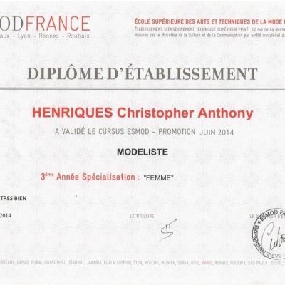Diplome Esmod