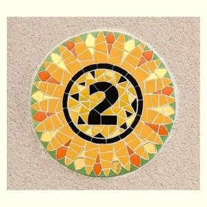10 Numero maison tournesol