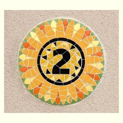 10 Numero maison tournesol