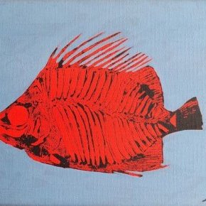 3 poisson rouge
