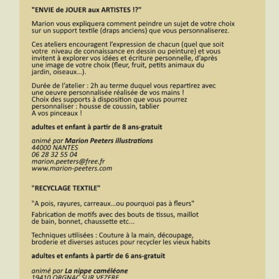 &#129526; Salon Toutes Fibres Dehors 2024 10ème édition en Bretagne (…)