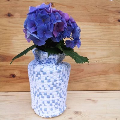 vase textile Ciel et Nuages