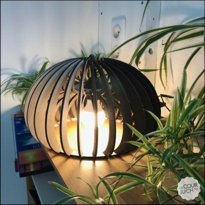 lampe poser demi lune