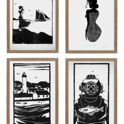 LINOGRAVURES by TINK