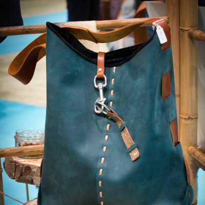Sac Entrelacé selene cuir de poissons