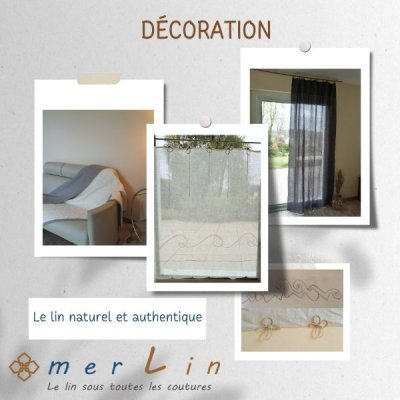 9 decoration en lin