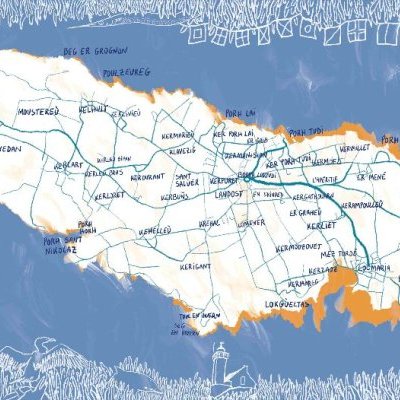 carte de Groix Anna Michalak