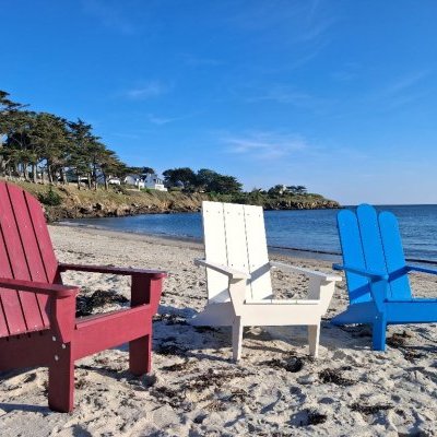 Les Fauteuils du Golfe à la plage