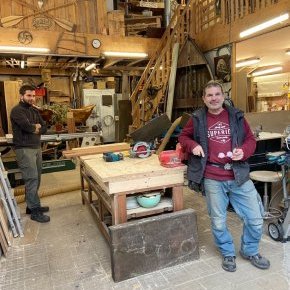 Dans l'atelier de Stéphane Larièpe