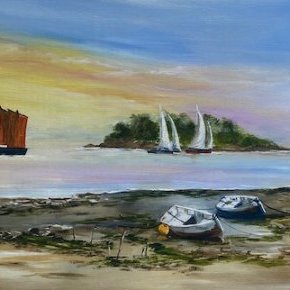 SUR L ÎLE AUX MOINES