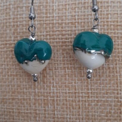 boucles d oreilles coeurs