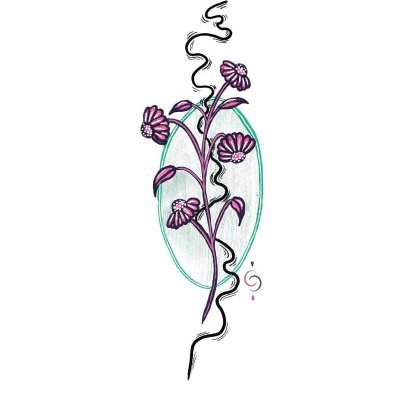 fleur rose