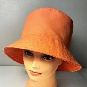 chapeau soleil anti uv orange