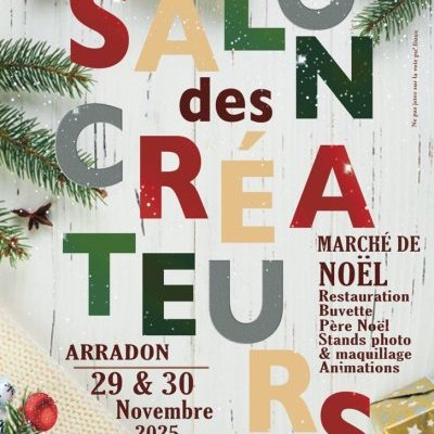 Affiche Salon des Créateurs Arradon 2025