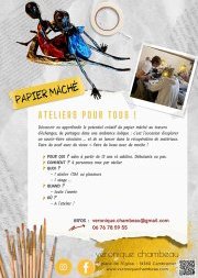Temps de pause pour chacun : ateliers de papier mâché pour tous !