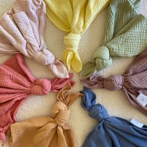 lange lapin multicolors unis doumome