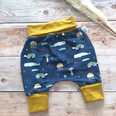 sarouel evolutif bebe baleine bleu