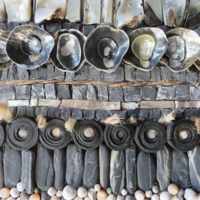 petit tapis minéral détail