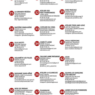 &#129526; Salon Toutes Fibres Dehors 2024 10ème édition en Bretagne (…)