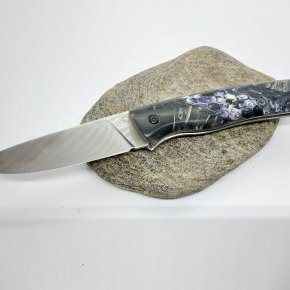 Manche hybride bois/résine