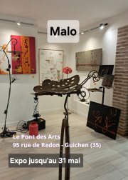 EXPOSITION SCULPTURES MALO