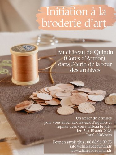 Flyer broderie été 2026