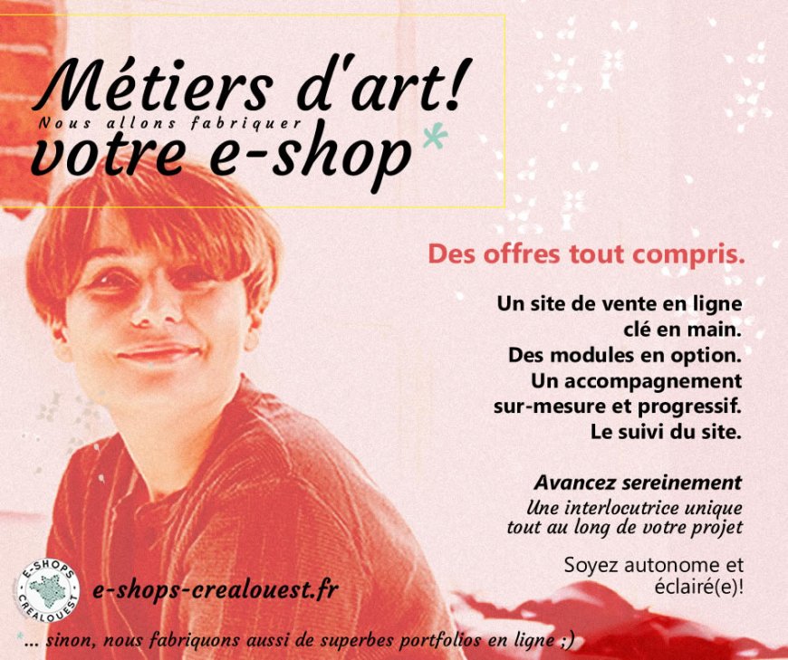 Nous allons fabriquer votre boutique en ligne